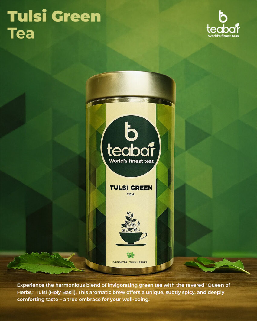 Teabar-Tulsi Green Tea - Image 2